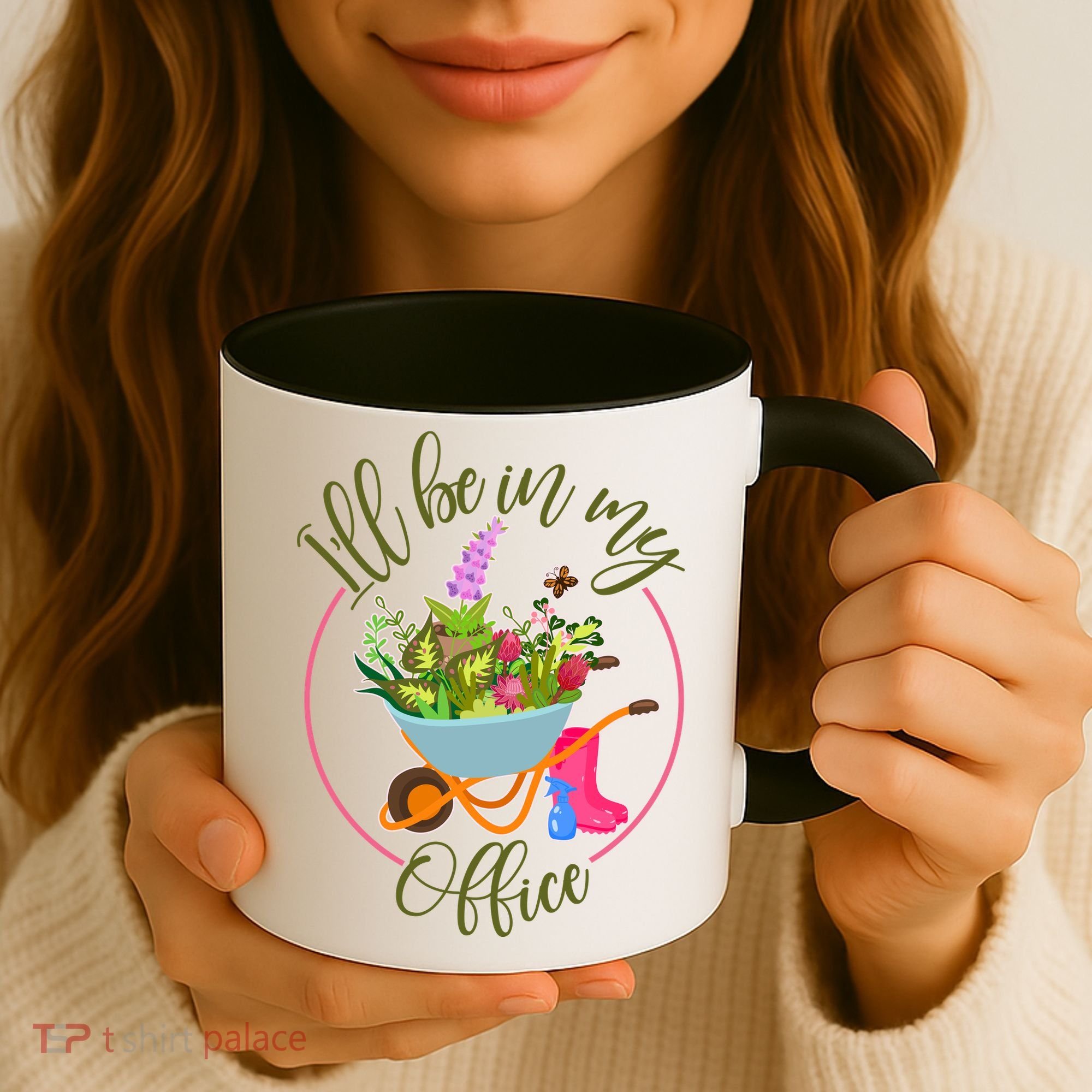 Cute I'll Be In My Office Gardening Fan Coffee Mug