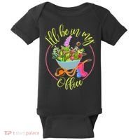 Cute I'll Be In My Office Gardening Fan Baby Bodysuit thumb 0