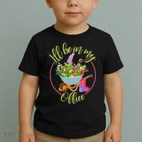 Cute I'll Be In My Office Gardening Fan Toddler T-Shirt thumb 2