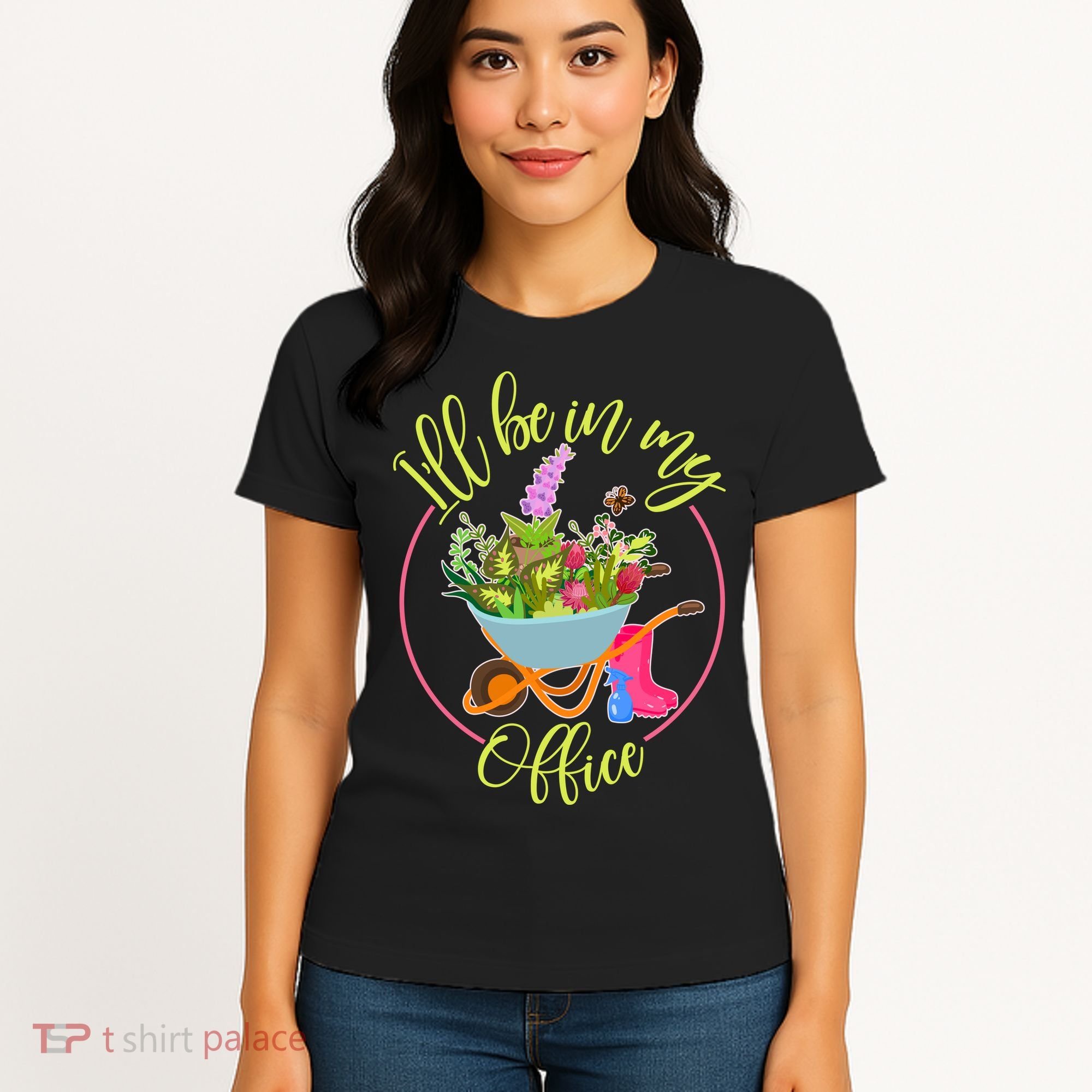 Cute I'll Be In My Office Gardening Fan Women's T-Shirt