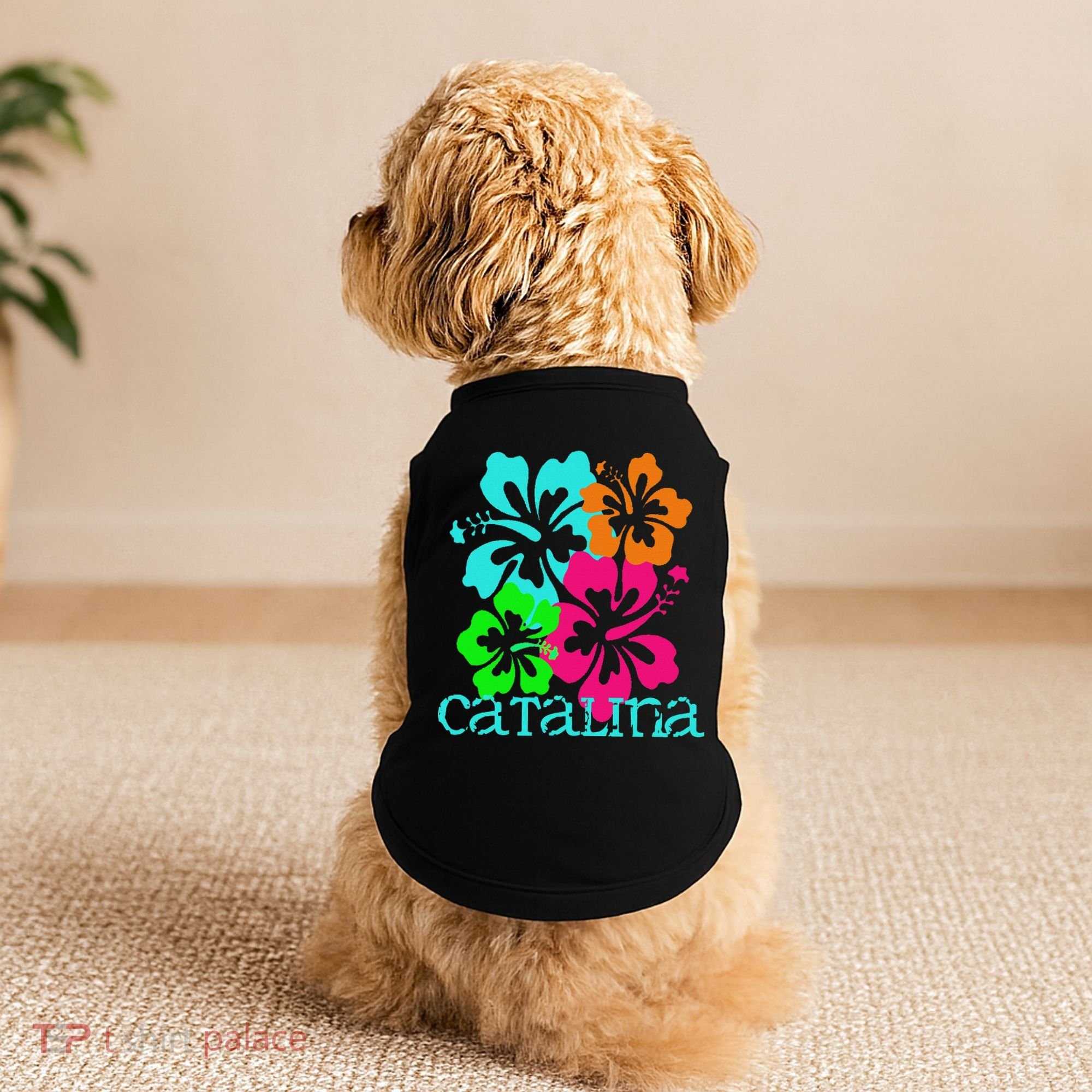 Catalina Island Beach Tropical Paradise Travel Surf Ocean Doggie Tank