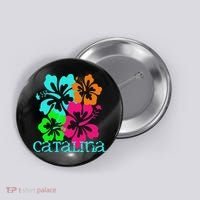 Catalina Island Beach Tropical Paradise Travel Surf Ocean Button thumb 0