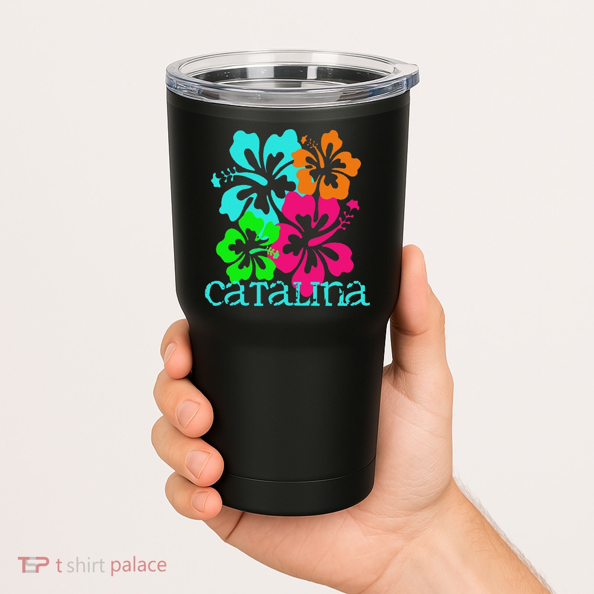Catalina Island Beach Tropical Paradise Travel Surf Ocean Tumbler
