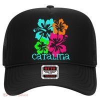Catalina Island Beach Tropical Paradise Travel Surf Ocean Hat thumb 0