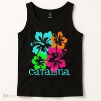 Catalina Island Beach Tropical Paradise Travel Surf Ocean Tank Top thumb 2
