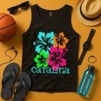 Catalina Island Beach Tropical Paradise Travel Surf Ocean Tank Top thumb 4