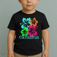 Catalina Island Beach Tropical Paradise Travel Surf Ocean Toddler T-Shirt thumb 2
