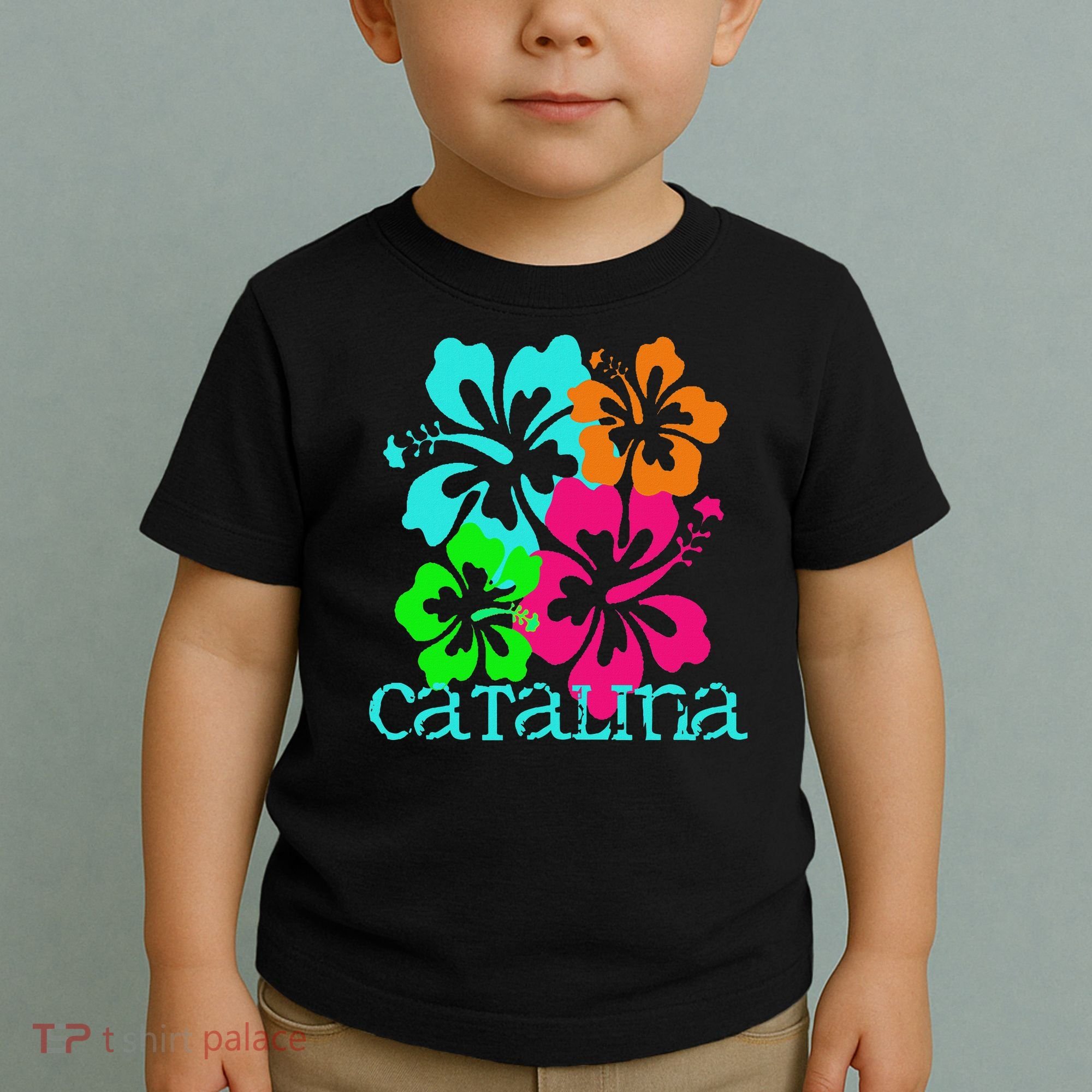 Catalina Island Beach Tropical Paradise Travel Surf Ocean Toddler T-Shirt