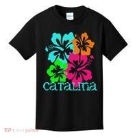 Catalina Island Beach Tropical Paradise Travel Surf Ocean Kids T-Shirt thumb 0