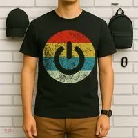 Computer Icons Button Power T-Shirt thumb 6