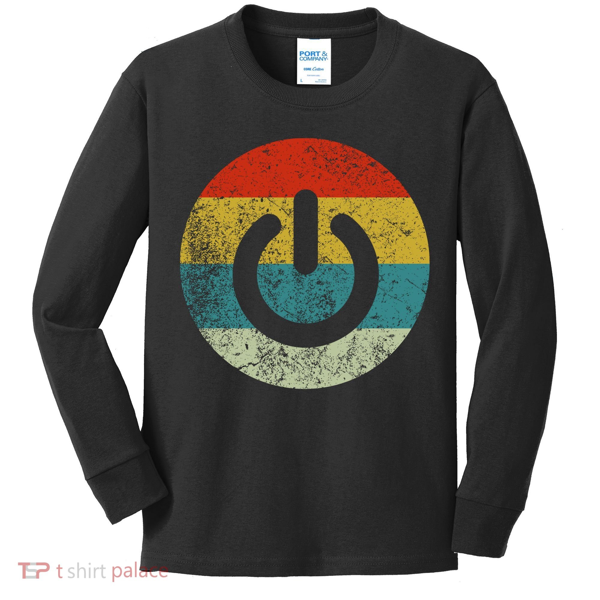 Computer Icons Button Power Kids Long Sleeve Shirt