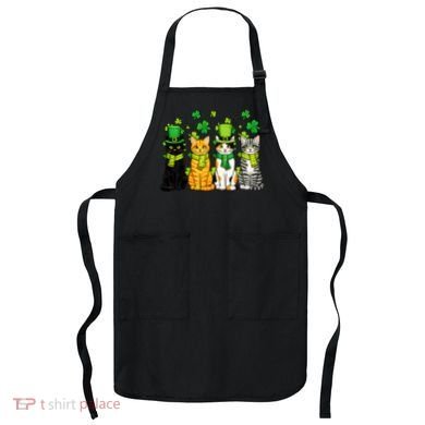 Cute Irish Cats & Kittens Apron