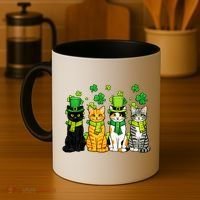Cute Irish Cats & Kittens Coffee Mug thumb 4