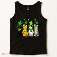 Cute Irish Cats & Kittens Tank Top thumb 2