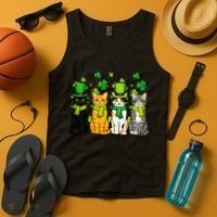 Cute Irish Cats & Kittens Tank Top thumb 4