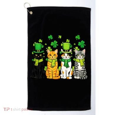 Cute Irish Cats & Kittens Golf Towel
