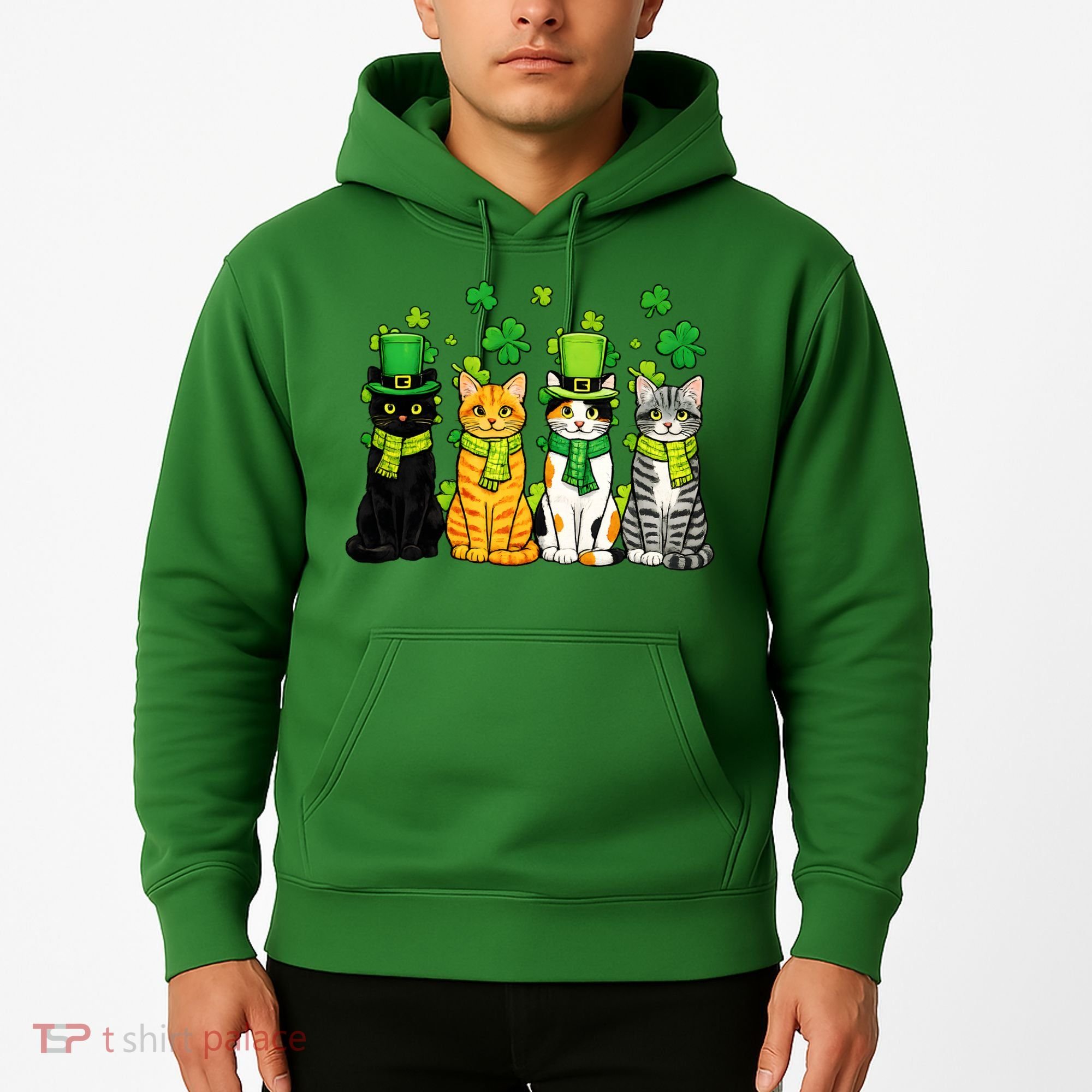 Cute Irish Cats & Kittens Hoodie