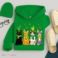 Cute Irish Cats & Kittens Hoodie thumb 4