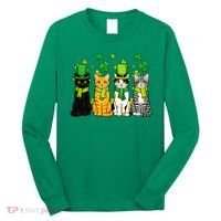 Cute Irish Cats & Kittens Long Sleeve Shirt thumb 0