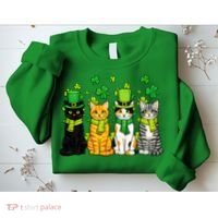 Cute Irish Cats & Kittens Sweatshirt thumb 2