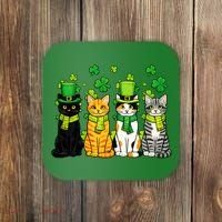 Cute Irish Cats & Kittens Coaster thumb 0