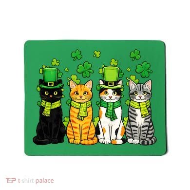 Cute Irish Cats & Kittens Mousepad