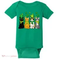 Cute Irish Cats & Kittens Baby Bodysuit thumb 0