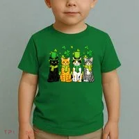Cute Irish Cats & Kittens Toddler T-Shirt thumb 2