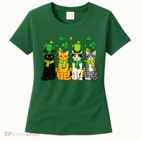 Cute Irish Cats & Kittens Women's T-Shirt thumb 0