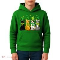 Cute Irish Cats & Kittens Kids Hoodie thumb 4