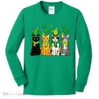 Cute Irish Cats & Kittens Kids Long Sleeve Shirt thumb 0