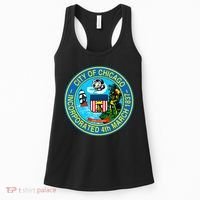 Chicago Illinois City Seal I Love Chicago Illinoisan Women's Tank Top thumb 0