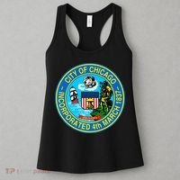 Chicago Illinois City Seal I Love Chicago Illinoisan Women's Tank Top thumb 3