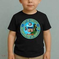 Chicago Illinois City Seal I Love Chicago Illinoisan Toddler T-Shirt thumb 2