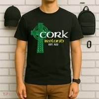 Cork Ireland County Celtic Gaelic Football And Hurling T-Shirt thumb 6