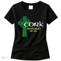 Cork Ireland County Celtic Gaelic Football And Hurling Women's T-Shirt thumb 0