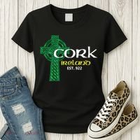 Cork Ireland County Celtic Gaelic Football And Hurling Women's T-Shirt thumb 3