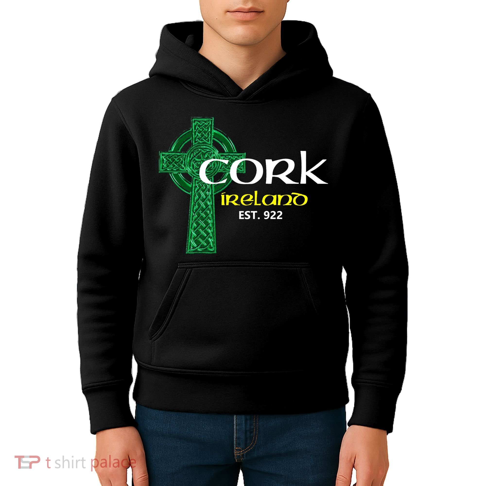 Cork Ireland County Celtic Gaelic Football And Hurling Kids Hoodie