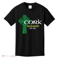 Cork Ireland County Celtic Gaelic Football And Hurling Kids T-Shirt thumb 0