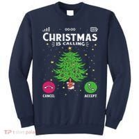 Christmas Is Calling Funny Sweatshirt thumb 0