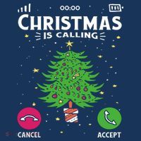 Christmas Is Calling Funny Sweatshirt thumb 3