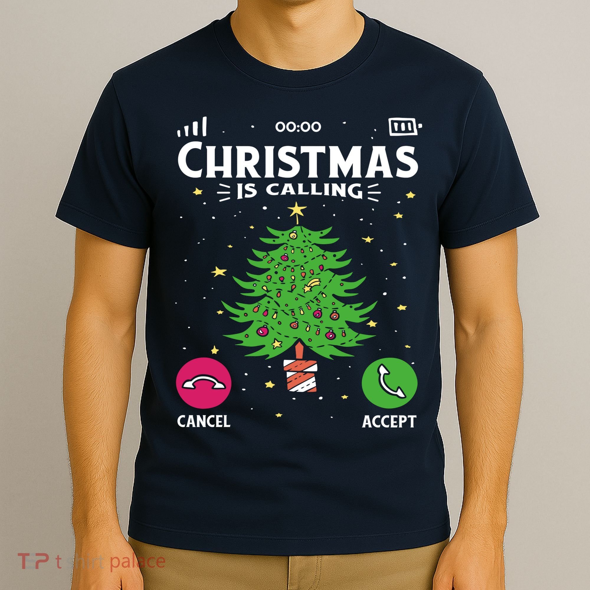 Christmas Is Calling Funny T-Shirt