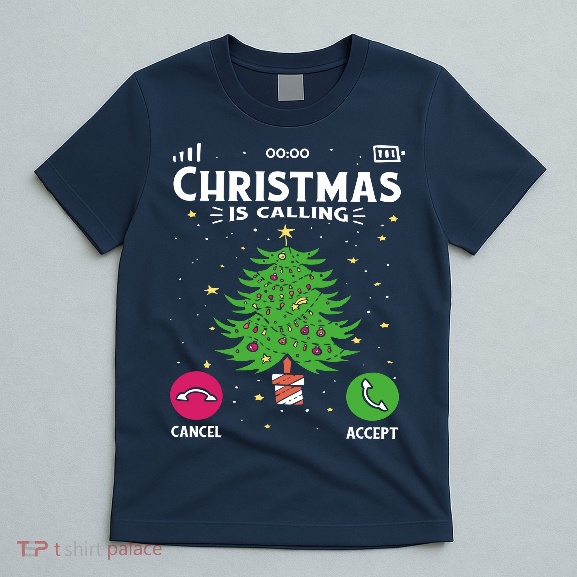 Christmas Is Calling Funny T-Shirt
