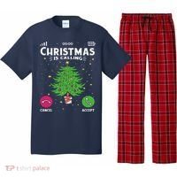 Christmas Is Calling Funny Pajama Set thumb 0