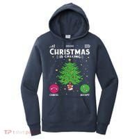 Christmas Is Calling Funny Women's Hoodie thumb 0