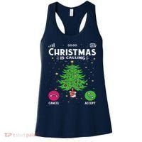 Christmas Is Calling Funny Women's Tank Top thumb 0