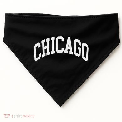 Chicago Illinois USA-Made Doggie Bandana