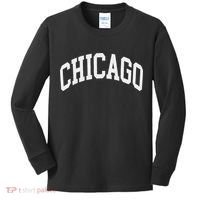 Chicago Illinois Kids Long Sleeve Shirt thumb 0