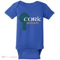 Cork Ireland County Celtic Gaelic Football And Hurling Gift Baby Bodysuit thumb 0