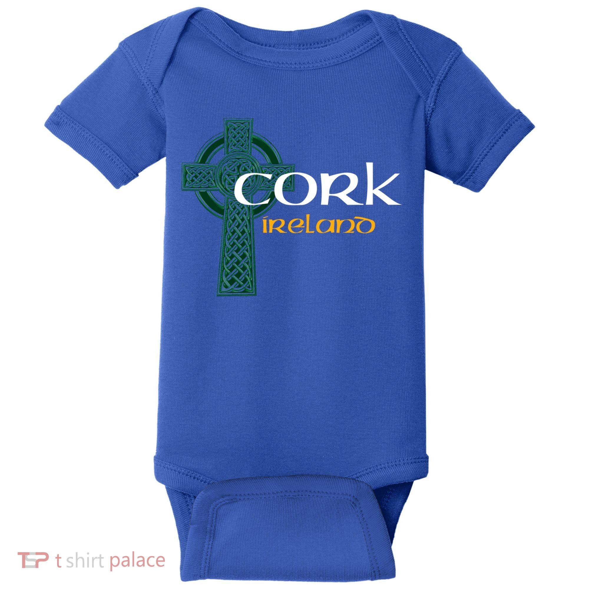 Cork Ireland County Celtic Gaelic Football And Hurling Gift Baby Bodysuit
